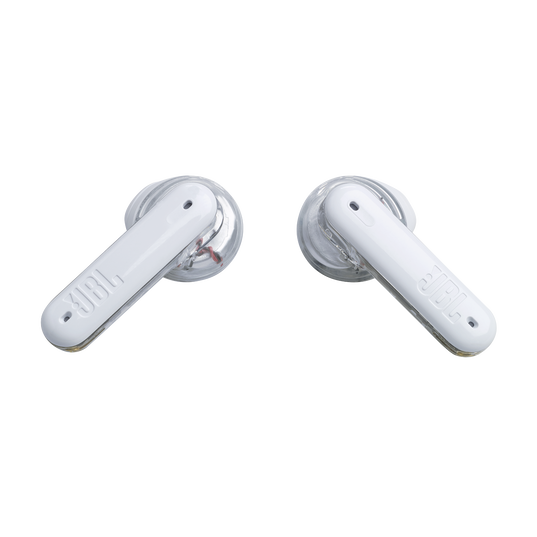 JBL Tune Flex - White Ghost - True wireless Noise Cancelling earbuds - Front